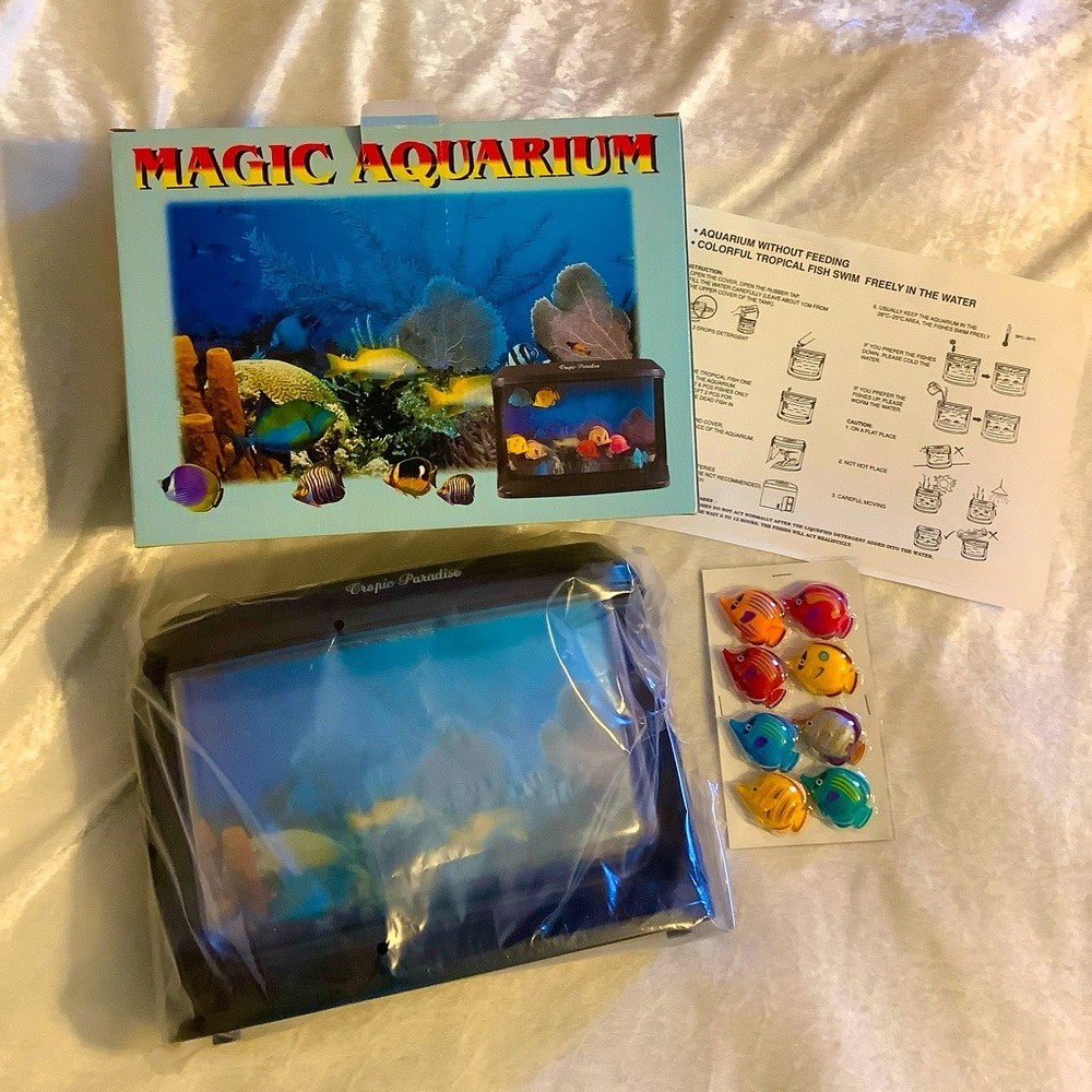 Vintage Magic Aquarium, new in box never used